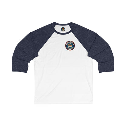 Hampton Wick Baseball Tee, Funny Graphic Shirt, Unisex 3/4 Sleeve, Perfect for Dog Lovers, Casual Wear, Gift for Pet Owners