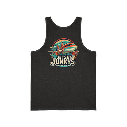 Unisex Jersey Tank Top – Men’s Vintage Streetwear | Festival Fashion | Casual Summer Fashion for Him & Her