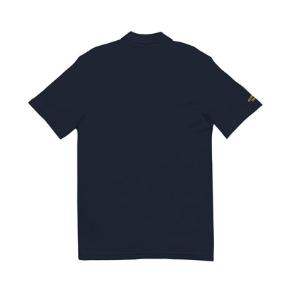 Vintage Embroidered Polo Shirt, Custom Golf Polo Tee for Men & Women, Black, White, Navy, Birthday Gift, Casual Wear, Designer Rugby Style