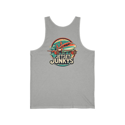 Unisex Jersey Tank Top – Men’s Vintage Streetwear | Festival Fashion | Casual Summer Fashion for Him & Her