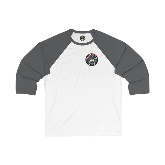 Hampton Wick Baseball Tee, Funny Graphic Shirt, Unisex 3/4 Sleeve, Perfect for Dog Lovers, Casual Wear, Gift for Pet Owners