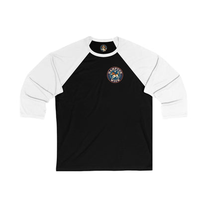 Hampton Wick Baseball Tee, Funny Graphic Shirt, Unisex 3/4 Sleeve, Perfect for Dog Lovers, Casual Wear, Gift for Pet Owners