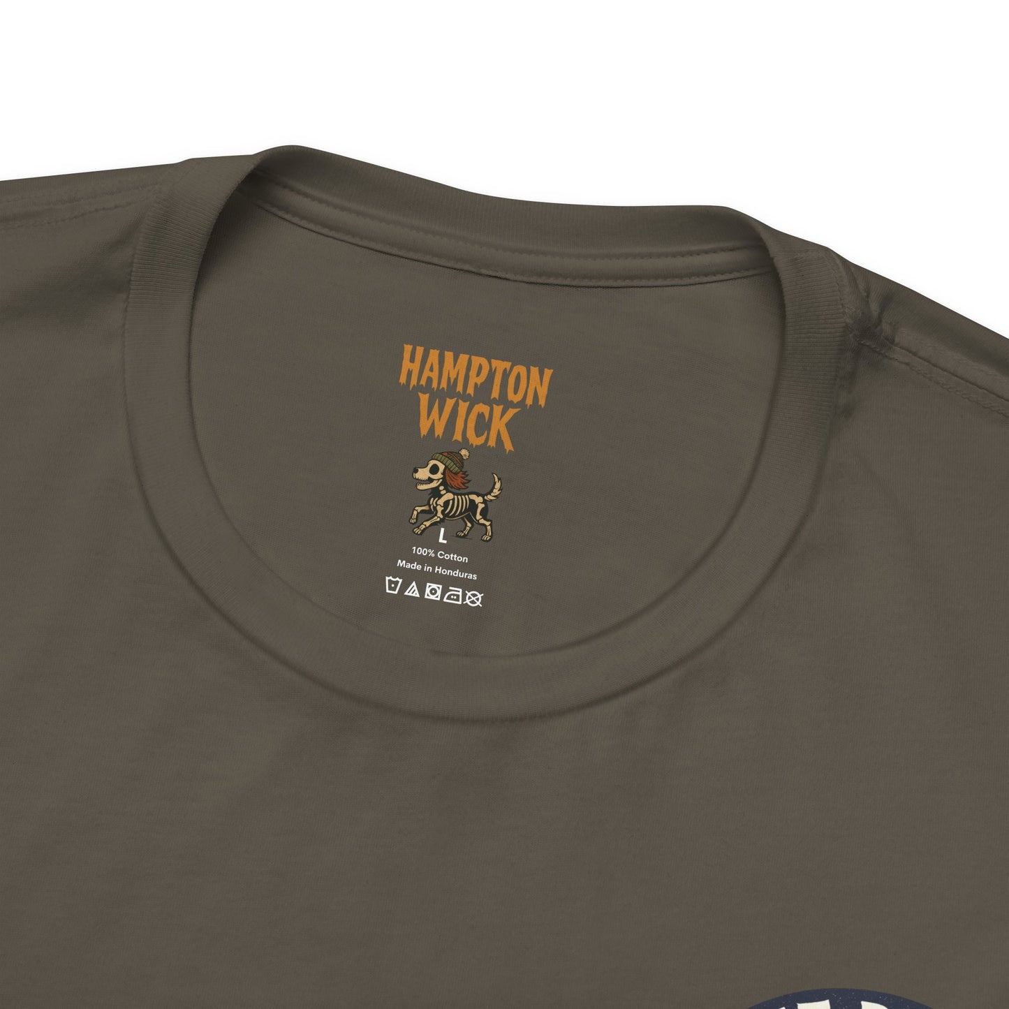 Halloween Shirt with Haunted Library Design & Arm Graphic – Spooky Season Costume Tee for Halloween Party, Men & Women