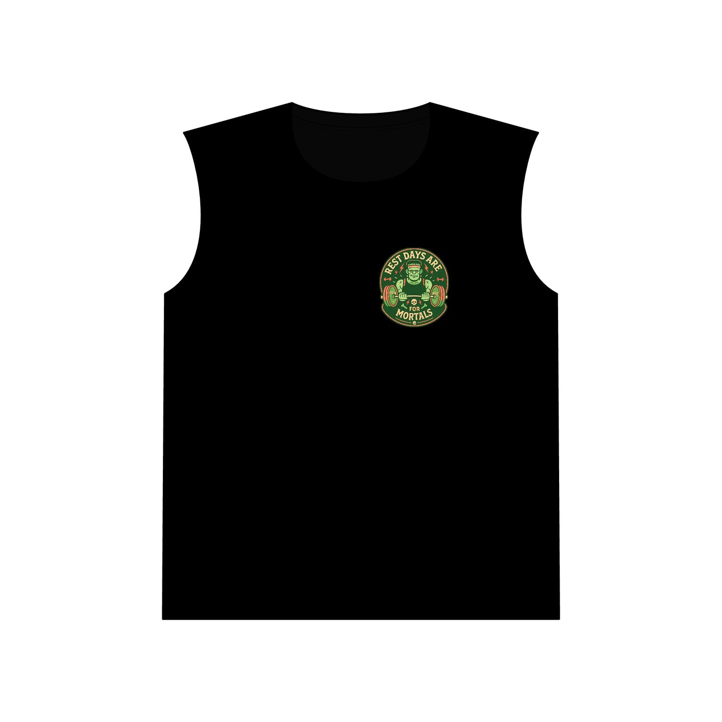 Muscle Tank with Fun Graphic Design, Workout Tank, Unisex Gym Apparel, Casual Wear, Fitness Gift