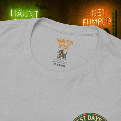 “You Don’t Need Brains Just Gains” Halloween Shirt – Frankenstein & Skeleton Gym Graphic Tee with Arm Design | Funny Spooky Season Costume T-Shirt