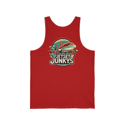 Unisex Jersey Tank Top – Men’s Vintage Streetwear | Festival Fashion | Casual Summer Fashion for Him & Her