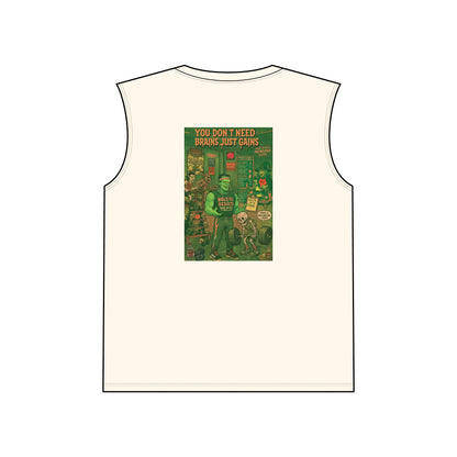 Muscle Tank with Fun Graphic Design, Workout Tank, Unisex Gym Apparel, Casual Wear, Fitness Gift
